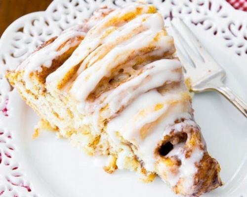 Торт - рулет с корицей или очень большой Синнабон!