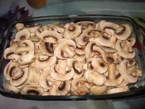 Мясо по-французски с грибами и сыром? 05