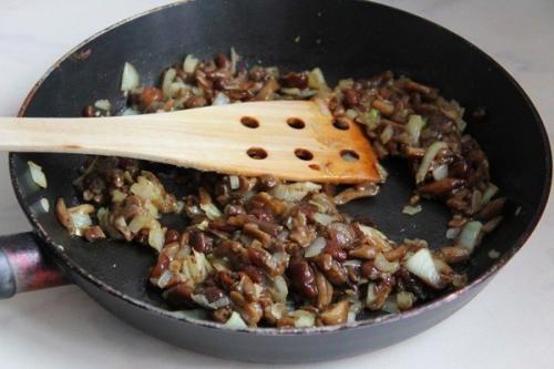 Киш с грибами и помидорами. 01