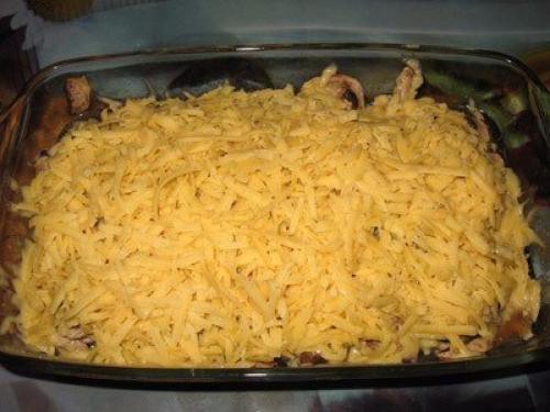 Мясо по-французски с грибами и сыром? 07