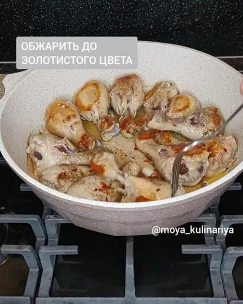 Курочка в СМЕТАНЕ. Самая нежная и ароматная получается. 03
