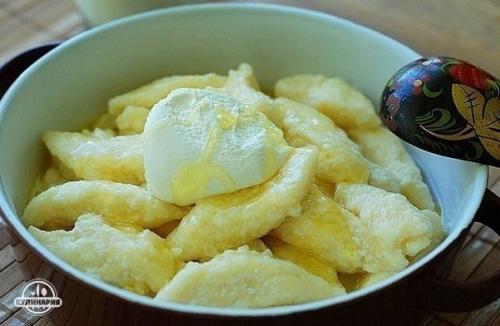 Вареники ленивые.  Ингредиенты: