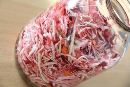 Маринованная капуста со свеклой. 02
