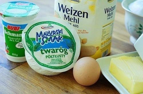 Вареники ленивые.  Ингредиенты: 01