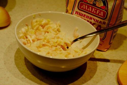 Картофель с шампиньонами в сметане. 02