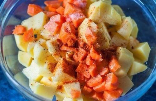 Запеченная картошечка с грибами и сметаной. 02 Запеченная картошечка с грибами и сметаной. 02