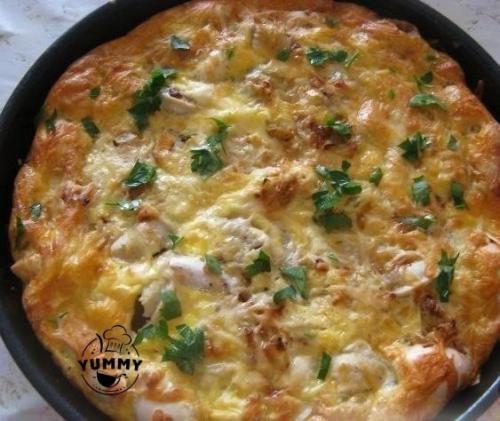 Запеканка из пельменей Ленивая Жена. 06