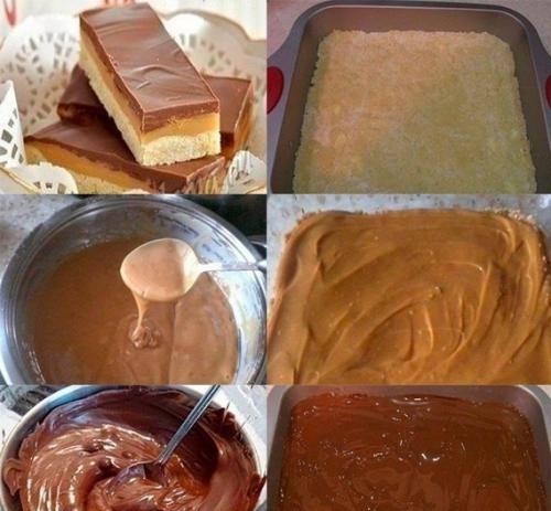 Домашний твикс?   Ингредиенты: