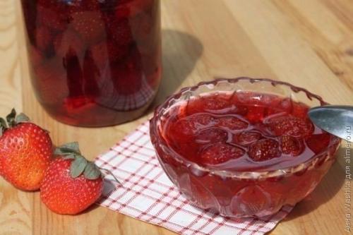 Клубничное варенье Пятиминутка.