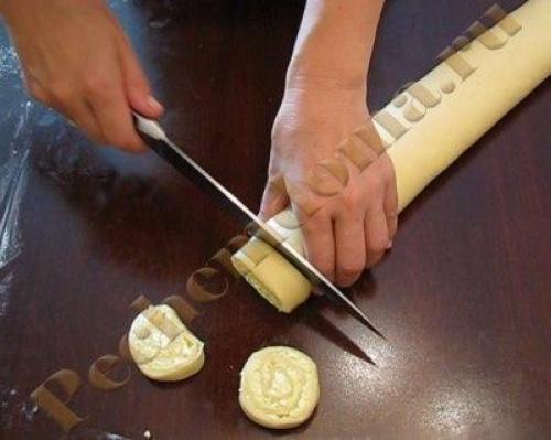 Творожные завитушки в сметанной заливке. 02
