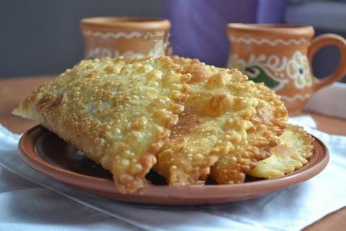 Чебуреки на заварном тесте. 07