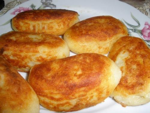 Картофельные зразы с грибами.