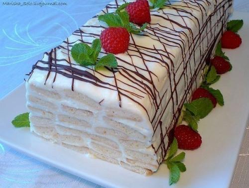 Торт Медовое Полено. 01 Торт Медовое Полено. 01