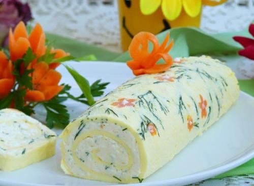 Нежнейший рулет Белоснежка. Нежнейший рулет Белоснежка.