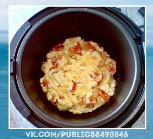 Невероятно вкусно.  Мясо по-французски в мультиварке. 03