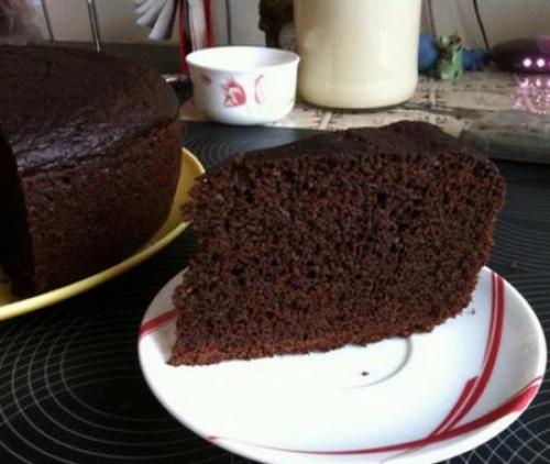 Шоколадный бисквит из мультиварки. 01