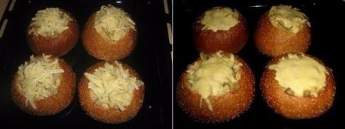 Жульен в булочках. 04