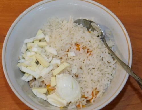 Слоеный рулет с фаршем. 03
