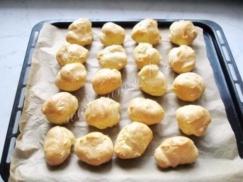 Эклеры с заварным кремом. 06