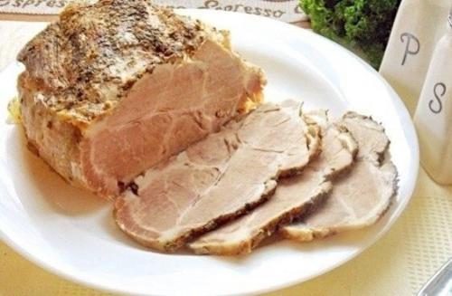 Буженина в рукаве.