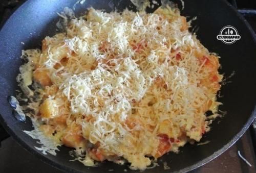 Яичница по-французски.  На 1-2 порции понадобится: 04