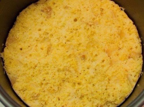 Пышная шарлотка с яблоками в МУЛЬТИВАРКЕ. 07