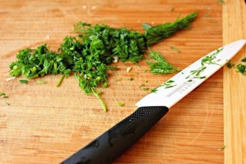 Яичница - болтунья в слоёном тесте. 05