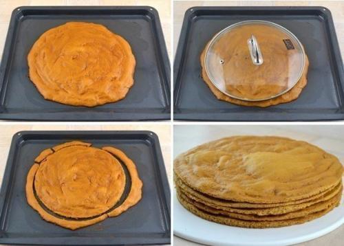 Торт Медовик.  Ингредиенты: 02