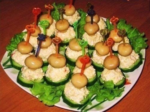Красивейшие и вкуснейшие закусочки для вашего праздничного стола! 07