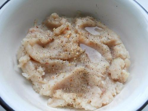 Картофельные галушки с мясом. 04