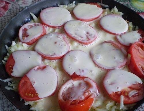 Запеканка с кабачка. 05