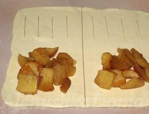 Слойки с яблоками. 03 Слойки с яблоками. 03