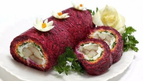Топ - 9 рецептов закусочных рулетов к праздничному столу и на каждый день. 04