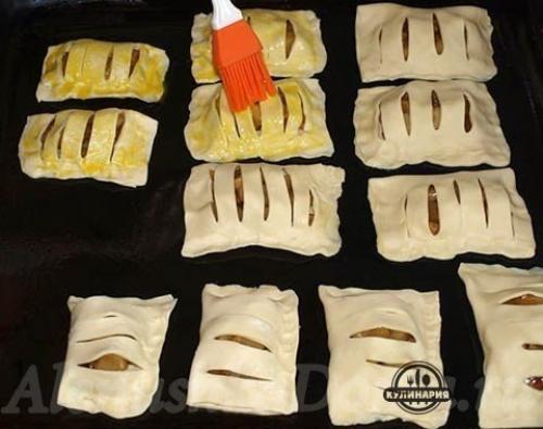 Слойки с яблоками. 05 Слойки с яблоками. 05