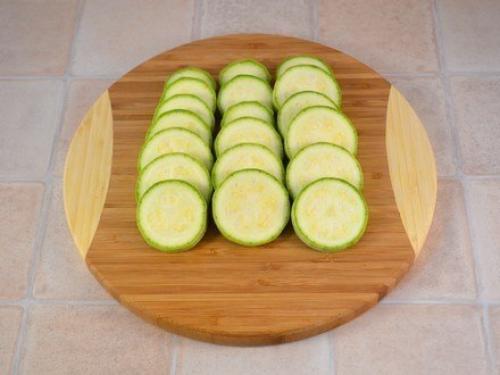 Запеченные кабачки и помидоры с сыром. 02