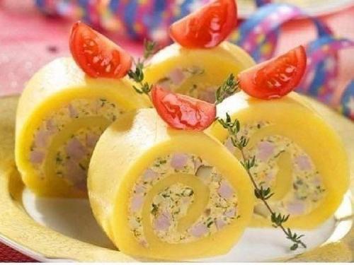 Топ - 9 рецептов закусочных рулетов к праздничному столу и на каждый день. 06