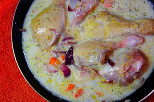 Тушеные куриные голени. 05