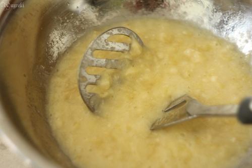 Банановый чизкейк.  Ингредиенты. 05