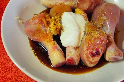 Тушеные куриные голени. 01