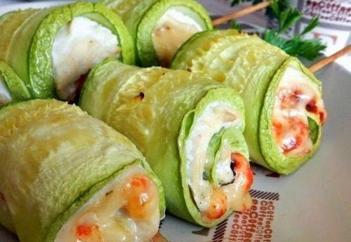 Обалденные кабачковые рулетики. 01 Обалденные кабачковые рулетики. 01