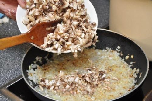 Грибной суп с сыром. 03
