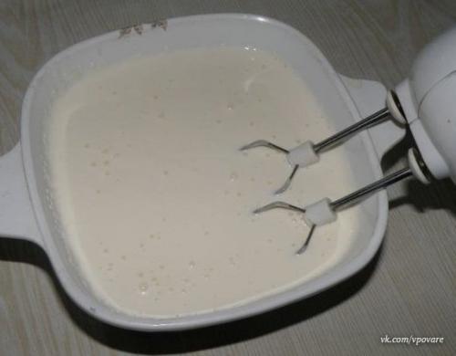 Желейный торт из киви и сметаны. 04 Желейный торт из киви и сметаны. 04