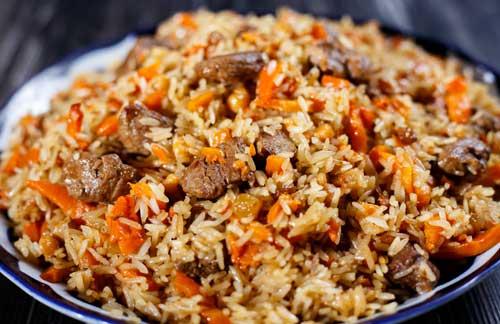 Узбекский плов. Ингредиенты: 01 Узбекский плов. Ингредиенты: 01