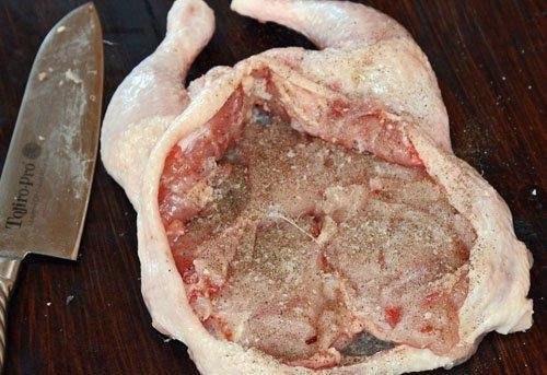 Курочка фаршированная по-тоскански. 05