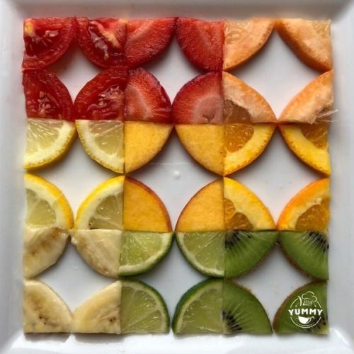 Вау!  Завораживает. Геометрия еды в инстаграме Адама хиллмана! 08