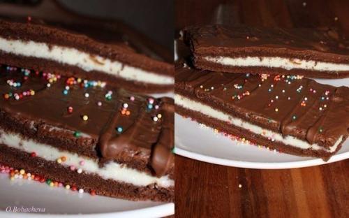 Пирожные а-ля Киндер Дэлис.