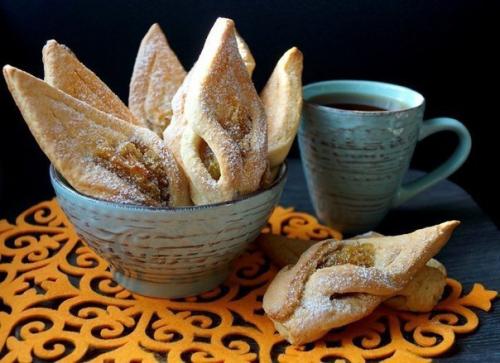 Простое и ароматное яблочное печенье.