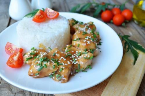 Курица терияки за 15 минут.