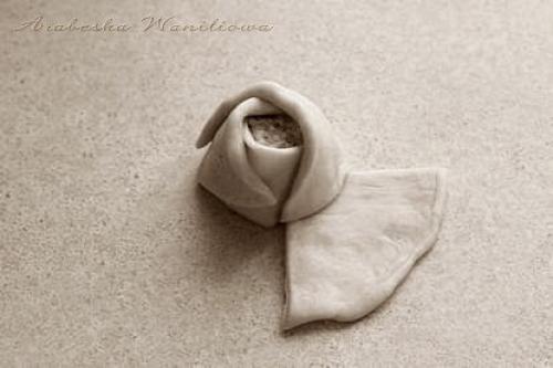 Дрожжевые сырные розочки своими руками. 04