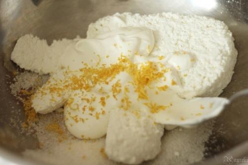 Банановый чизкейк.  Ингредиенты. 06